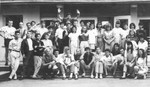 Групповое фото первого отряда и педколлектива 1990 год лето